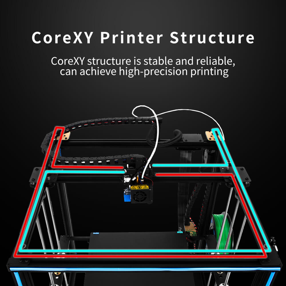 Tronxy-X5SA 3Dプリンター,印刷サイズ8g,手動 - Corexy 3D Printer Kit のレビューと価格