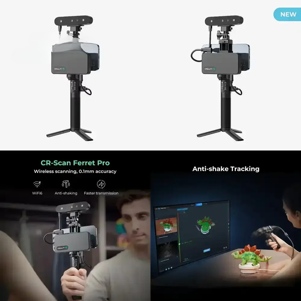 プロ仕様3Dスキャナー、高精度高速スキャン、ハンドヘルドポー - Handheld 3D Scanner High Precision のレビューと価格